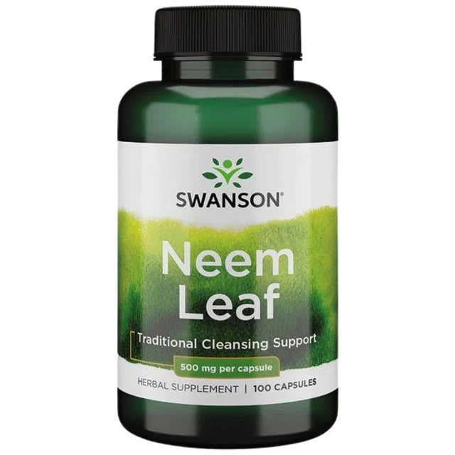 Neem Leaf 500 mg 100 капсули  Swanson - Nutra Best Bulgaria