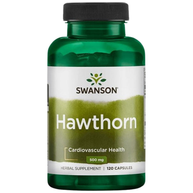 Hawthorn Extract 500 mg 120 капсули  Swanson - Nutra Best Bulgaria
