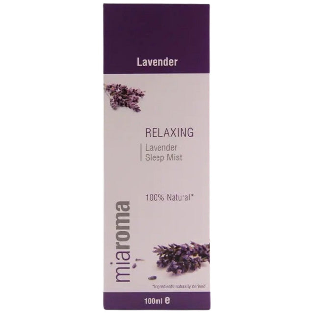 Miaroma Relaxing Lavender | Sleep Mist Spray - 100 мл - Nutra Best Bulgaria