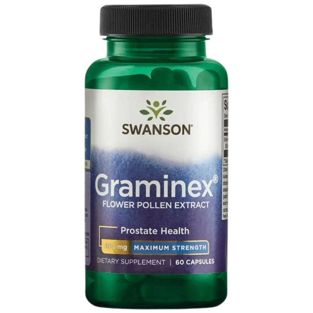 Graminex 500 mg | Flower Pollen Extract 60 капсули  Swanson - Nutra Best Bulgaria