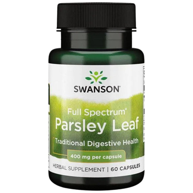 Full Spectrum Parsley Leaf 400 mg 60 капсули  Swanson - Nutra Best Bulgaria