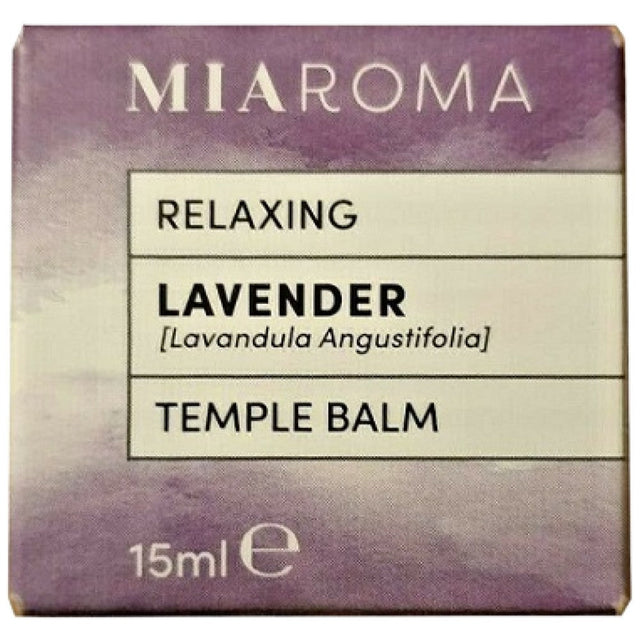 Miaroma Relaxing Lavender | Temple Balm - 15 мл  Holland and Barrett - Nutra Best Bulgaria
