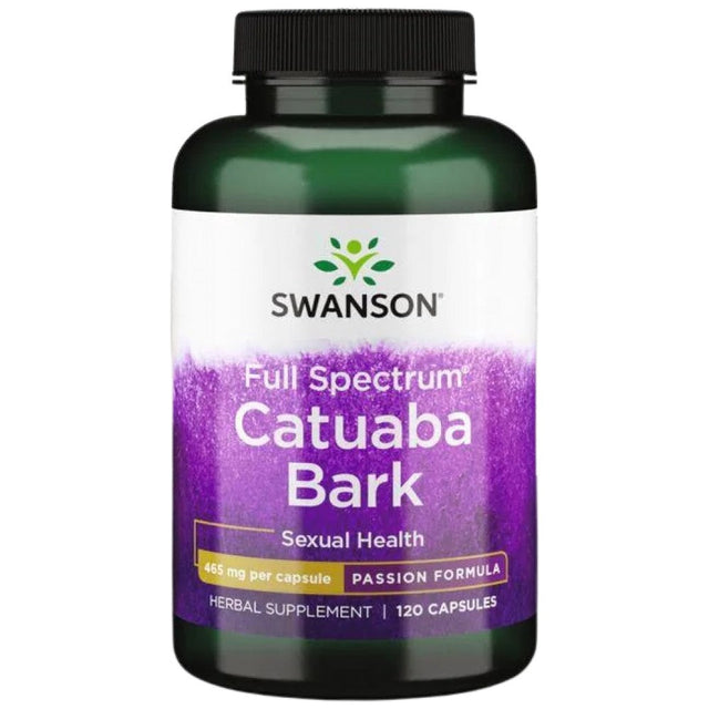 Catuaba Bark 465 mg 120 капсули  Swanson - Nutra Best Bulgaria