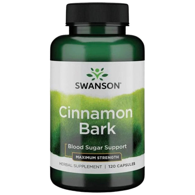 Cinnamon Bark | Maximum Strength 120 капсули  Swanson - Nutra Best Bulgaria