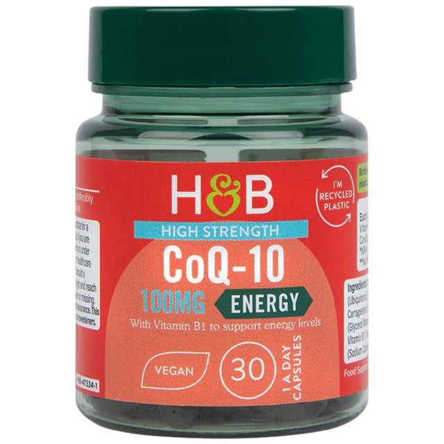High Strength CoQ-10 100 mg - 30 капсули  Holland and Barrett - Nutra Best Bulgaria