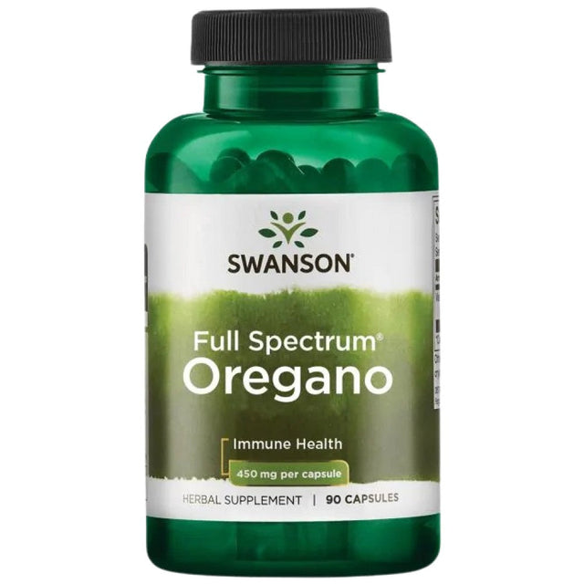 Full Spectrum Oregano 450 mg 90 капсули  Swanson - Nutra Best Bulgaria