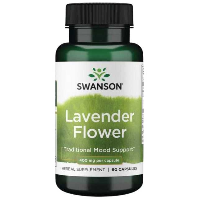 Lavender Flower 400 mg 60 капсули  Swanson - Nutra Best Bulgaria