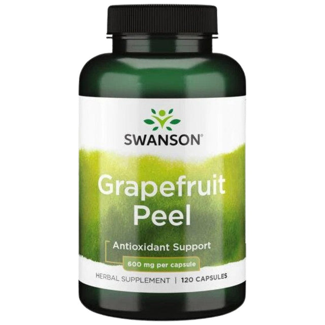 Grapefruit Peel 600 mg 120 капсули  Swanson - Nutra Best Bulgaria