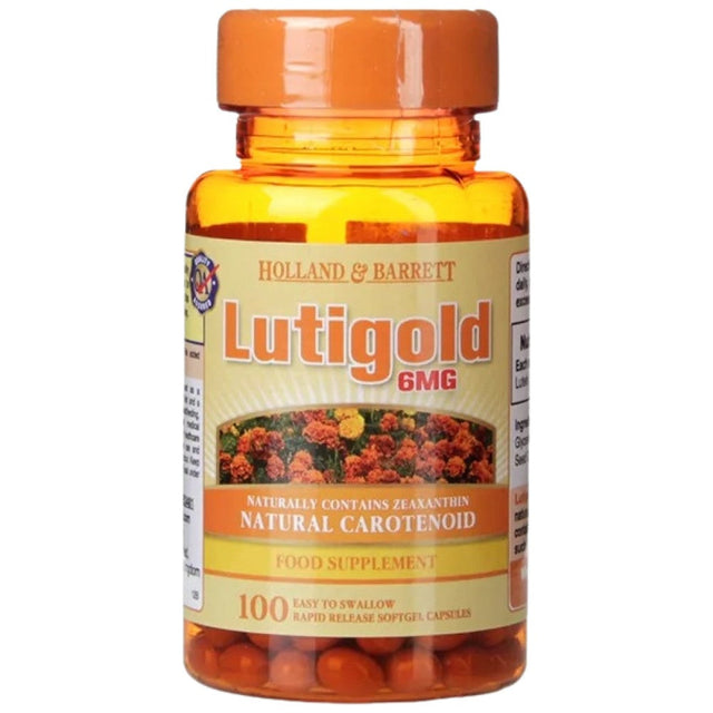 Lutigold | Lutein 6 mg - 100 капсула  Holland and Barrett - Nutra Best Bulgaria