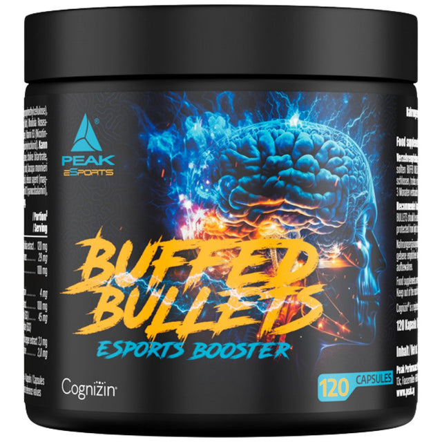 Buffed Bullets | with Adaptogens and Nootropics 120 капсули - Nutra Best Bulgaria