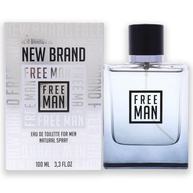 New Brand, Free Man, Тоалетна вода, За мъже, 100 мл