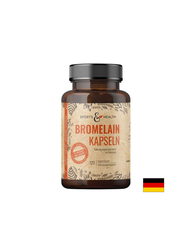 Добро храносмилане - Бромелаин, 550 mg х 120 капсули  Sports & Health Solutions - Nutra Best Bulgaria