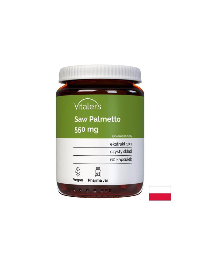 Простата и уринарен тракт - Сао Палмето, 550 mg x 60 капсули  Vitaler's - Nutra Best Bulgaria