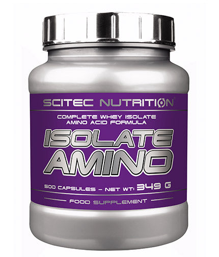 Isolate Amino 500 Caps.  SCITEC - Nutra Best Bulgaria