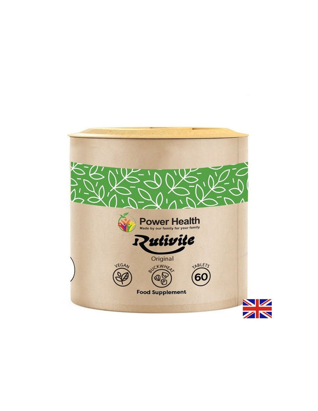 Сърце и кръвоносни съдове - Рутин, 570 mg х 60 таблетки  Power Health - Nutra Best Bulgaria