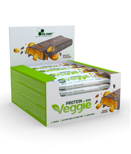 Veggie Protein Bar Box / 24 x 50 g - 0 - Nutra Best Bulgaria