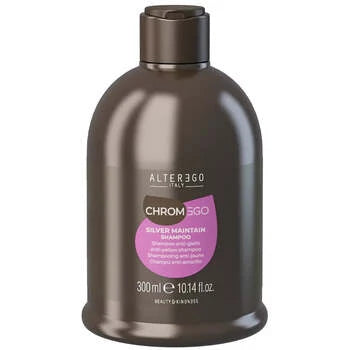 Alter Ego - ChromeEgo Silver Maintain Anti-yellow Shampoo - Neutralizující šampon pro platinově blond a šedivé vlasy -