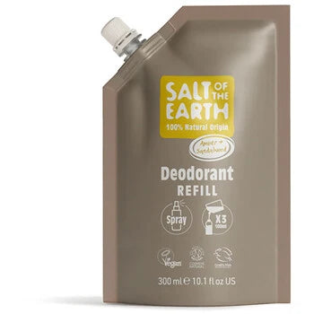 Salt-Of-The-Earth - Ambra & Santal Deodorant Refill - Náplň deodorantu ve spreji -