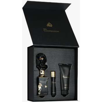 Lattafa Perfumes - His Confession Dárková sada EDP 100 ml, miniaturka EDP 12 ml a sprchový gel 100 ml -