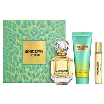 Cavalli Roberto - Paradiso Dárková sada EDP 75 ml, tělové mléko 100 ml a miniaturka EDP 7,5 ml -
