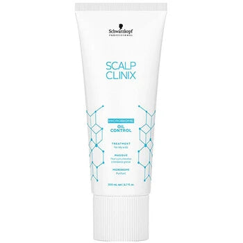 Schwarzkopf Professional - Scalp Clinix Oil Control Treatment - Maska pro mastné vlasy -