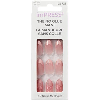 Kiss My Face - imPRESS Nails Glow Muse - Samolepicí nehty ( 30 ks )
