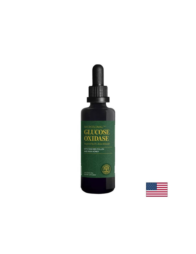 При диабет - Глюкозна оксидаза, 59.2 ml капки  Global Healing - Nutra Best Bulgaria