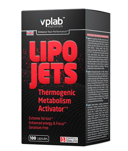 LipoJets / 100 Caps  VPLAB - Nutra Best Bulgaria