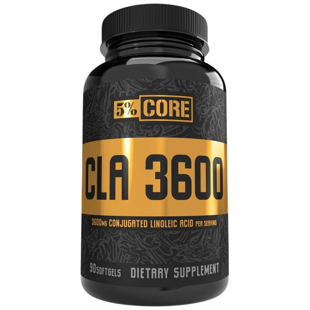 CLA 3600 | Core Series - 90 Гел капсули  Rich Piana 5% Nutrition - Nutra Best Bulgaria