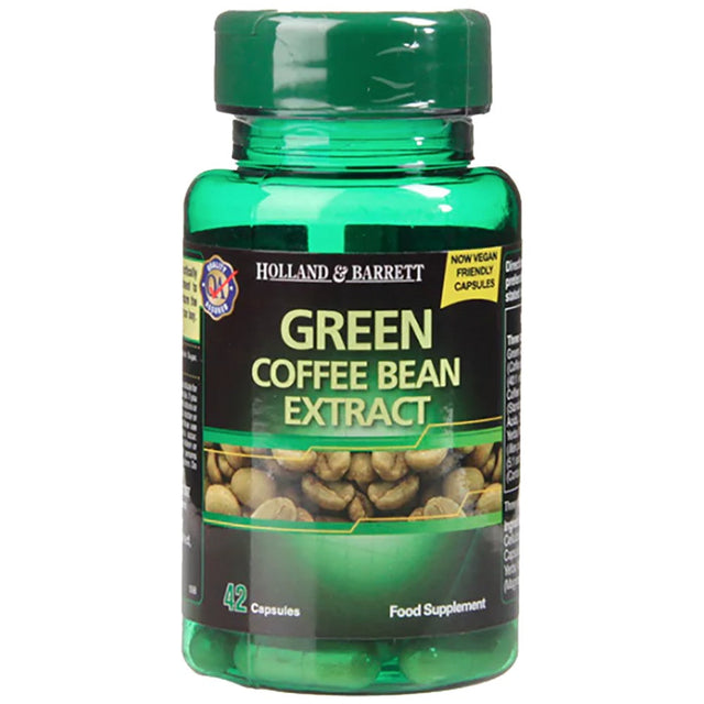 Green Coffee Bean Extract 400 mg / Svetol - 42 капсули  Holland and Barrett - Nutra Best Bulgaria