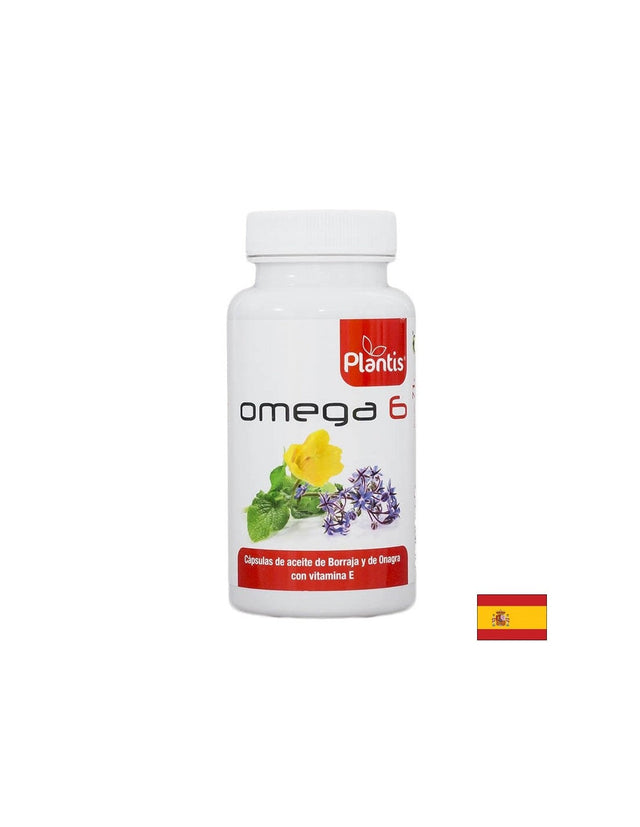 Омега-6 – масла от пореч и вечерна иглика + вит. Е - Omega 6 - Plantis® - хормонален баланс, 100 софтгел капсули  Artesania Agricola - Nutra Best Bulgaria