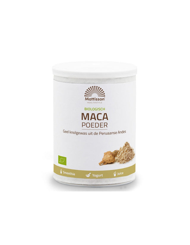 Хормонален дисбаланс - Мака БИО, 6 g х 150 g прах  Mattisson Healthstyle - Nutra Best Bulgaria