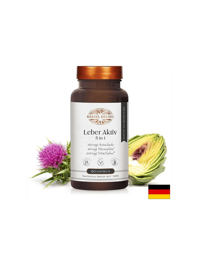 Черен дроб и жлъчен мехур - Детокс формула с билки, витамини и минерали, 60 капсули - Nutra Best