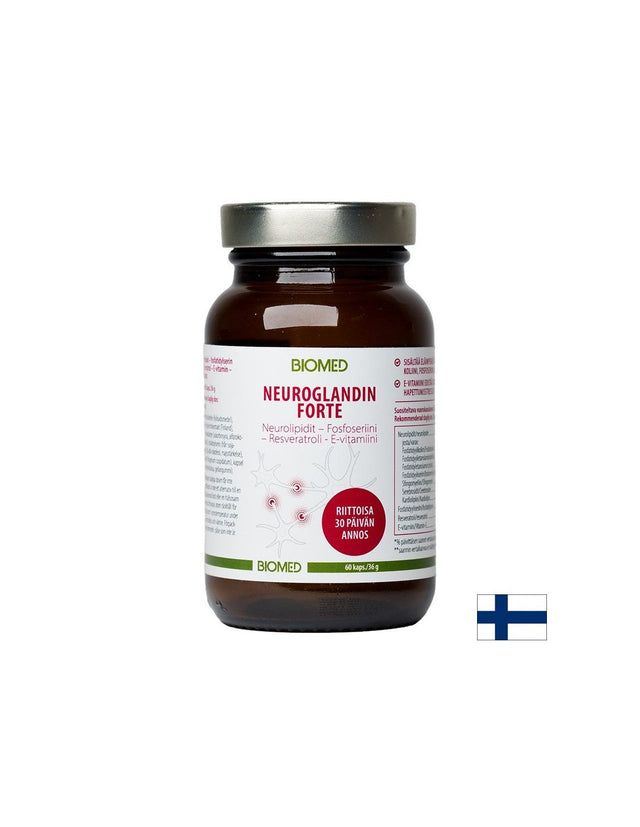 Нервна и мозъчна функция - Неврогландин Форте, 60 капсули  Biomed - Nutra Best Bulgaria