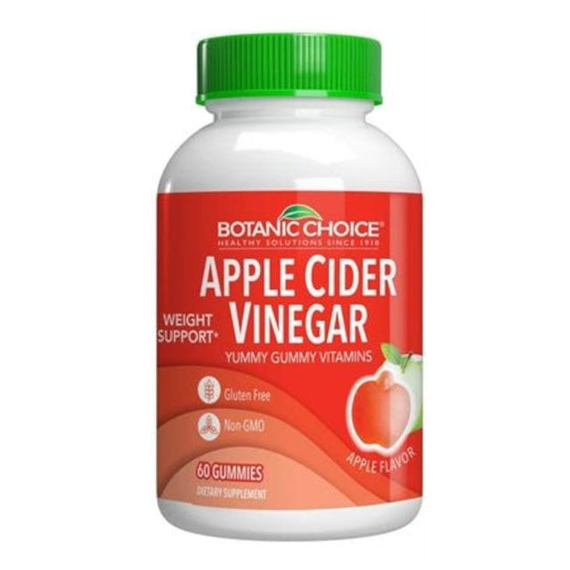 Ябълков оцет дъвчащи таблетки - 60 дъвчащи таблетки  Botanic Choice - Nutra Best Bulgaria