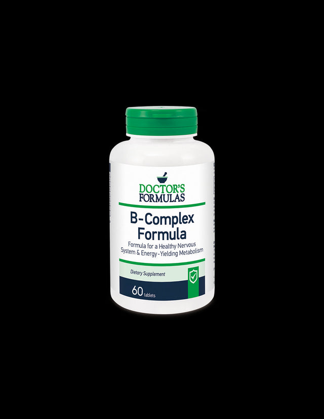 Витамин В-Комплекс Формула - Енергия, нервна система, 60 капсули Doctor’s Formulas  Doctor’s Formulas - Nutra Best Bulgaria