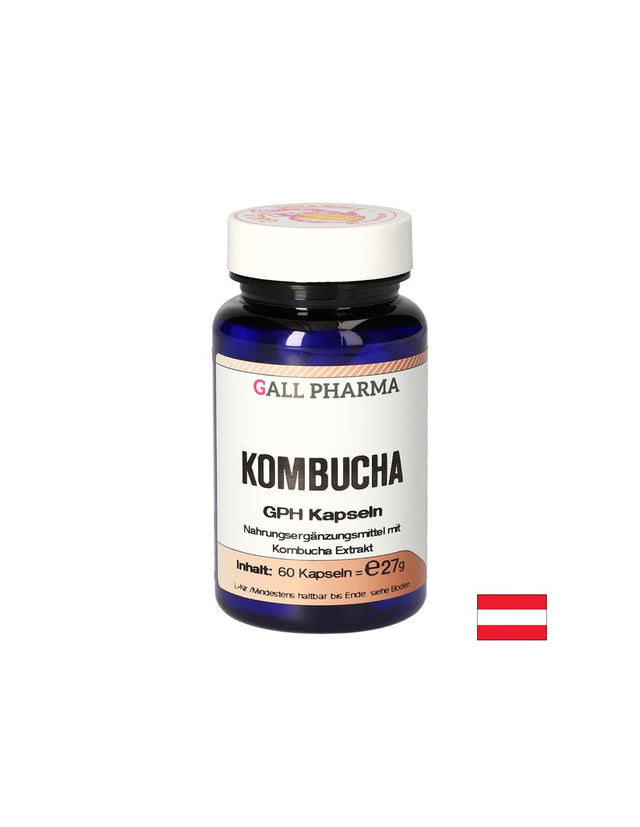 Силен имунитет Комбуча (Чаена гъба) 60 капсули  Gall Pharma - Nutra Best Bulgaria