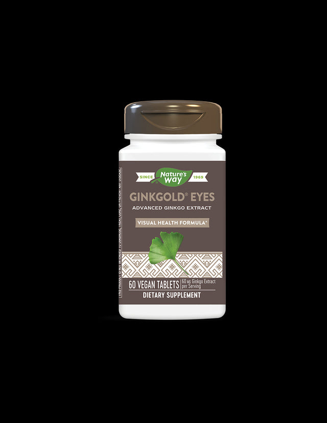 За добро зрение - Формула с билки, лутеин и зеаксантин, 60 таблетки  Nature’s Way - Nutra Best Bulgaria