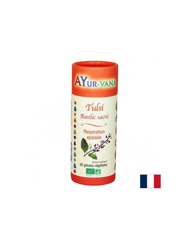 Стрес и добро настроение - Тулси (свещен босилек), 60 капсули  PhytoMoinsCher - Nutra Best Bulgaria