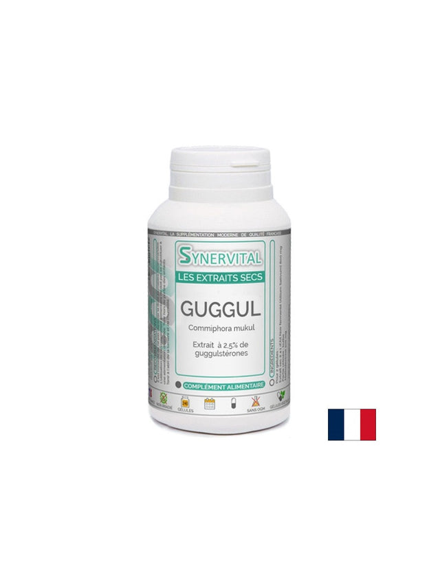 При висок холестерол - Гугул (екстракт от смола), 60 капсули  PhytoMoinsCher - Nutra Best Bulgaria