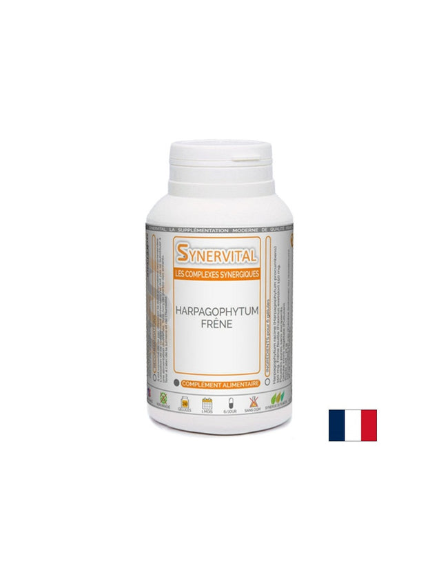 Кости и стави - Дяволски нокът (корен) + Планински ясен (лист), 60 капсули  PhytoMoinsCher - Nutra Best Bulgaria