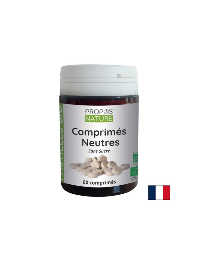 Неутрални смучещи таблетки (без захар) за етерични масла, 60 бр.  Propos Nature - Nutra Best Bulgaria
