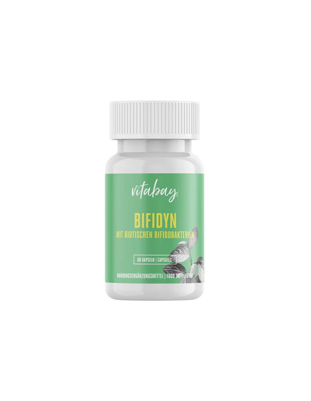 Стомашно-чревен тракт - Бифидин (пробиотични бифидобактерии), 60 капсули  Vitabay - Nutra Best Bulgaria
