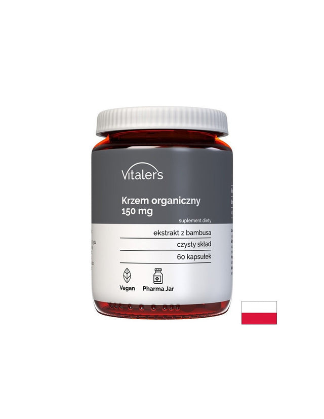 Коса, кожа, нокти - Силиций (от бамбук), 60 капсули  Vitaler's - Nutra Best Bulgaria