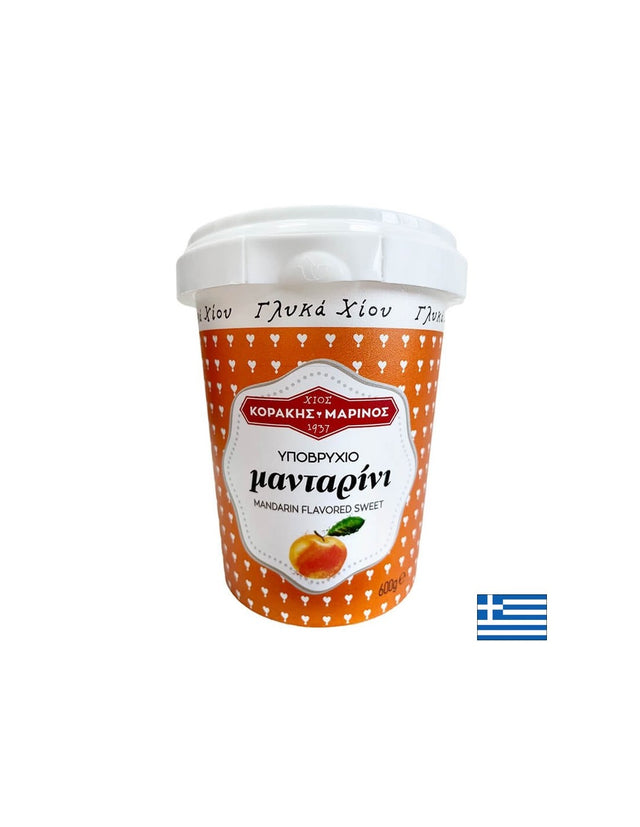 Традиционно бяло сладко от остров Хиос (с вкус на мандарина), 600 g  Raks - Nutra Best Bulgaria