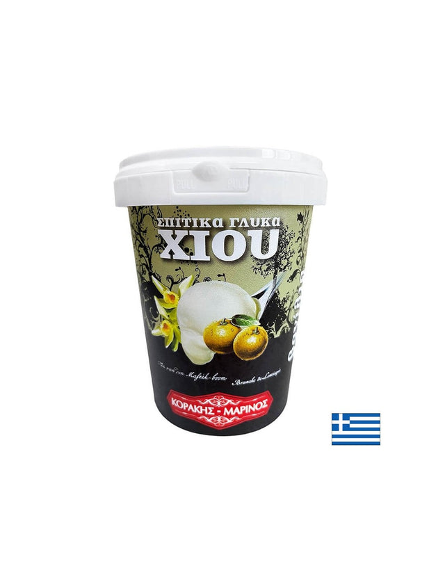 Традиционно бяло сладко от остров Хиос (с вкус на бергамот), 600 g  Raks - Nutra Best Bulgaria
