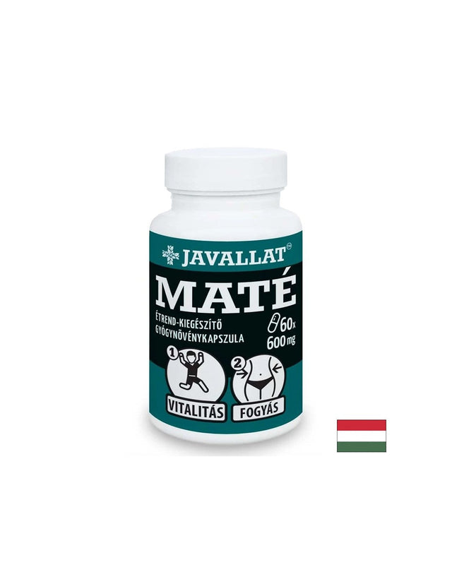 Здравословно отслабване - Йерба Мате, 600 mg x 60 капсули  Javallat - Nutra Best Bulgaria
