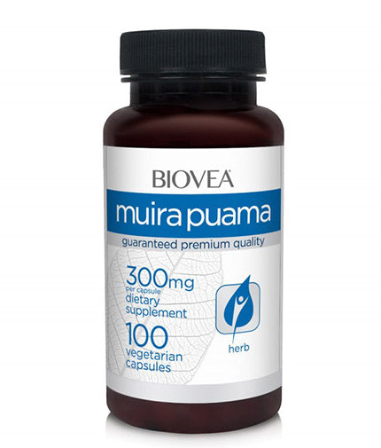 Muira Puama 300 mg / 100 Caps  BIOVEA - Nutra Best Bulgaria