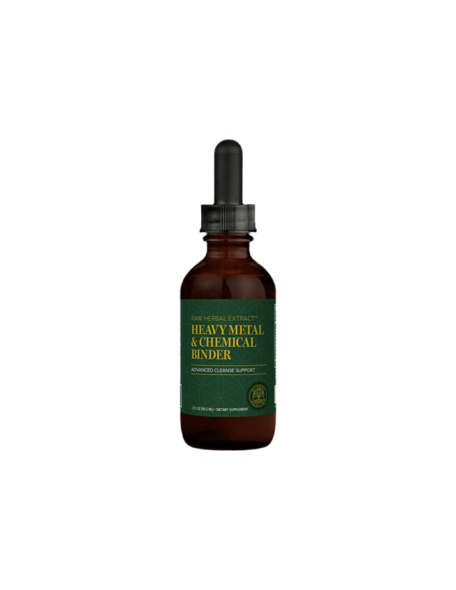 Heavy Metal & Chemical Cleanse / Детоксикация с билки, медицински гъби и активен въглен, 59.2 ml Global Healing - Nutra Best Bulgaria