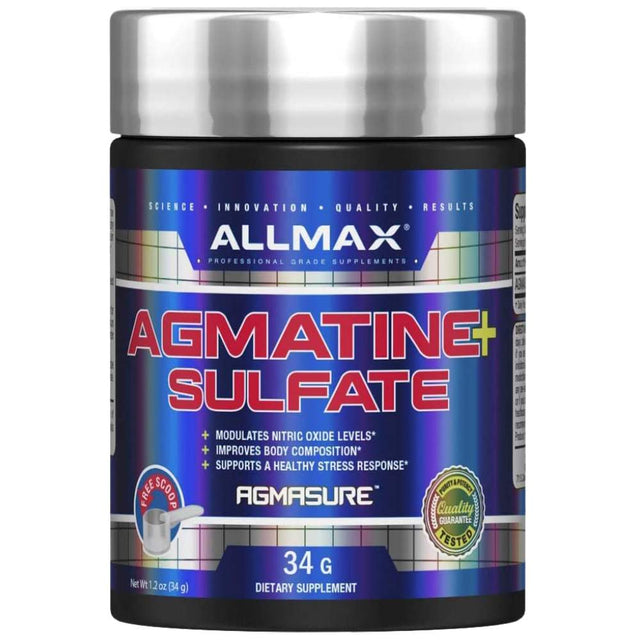 Agmatine Sulfate 34 грама - Nutra Best Bulgaria